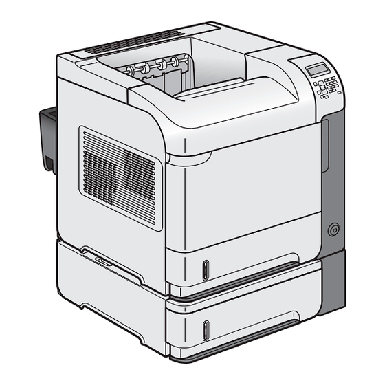 HP LASERJET ENTERPRISE M601 Guide D'installation