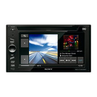 Sony AV Center XAV-60 Mode D'emploi