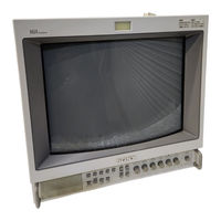 Sony Trinitron PVM-1953MD Mode D'emploi