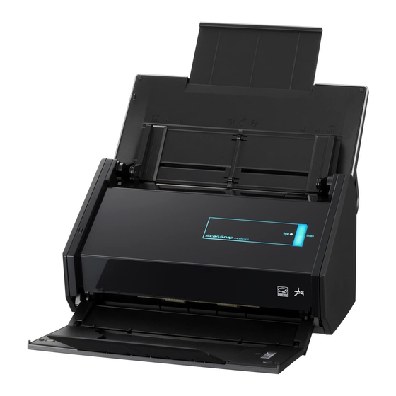 Fujitsu ScanSnap iX500 Guide De Dépannage