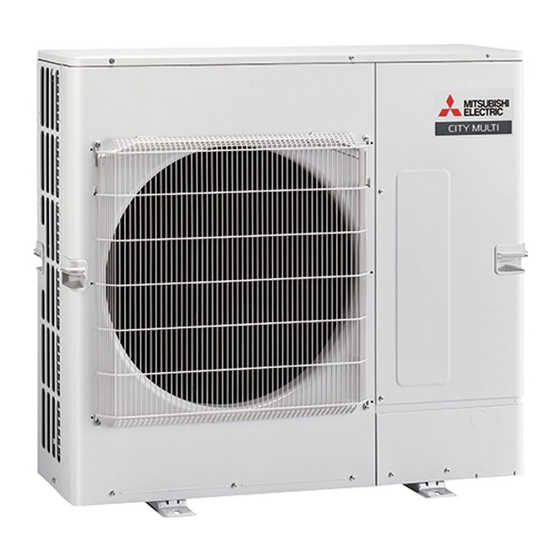 Mitsubishi Electric CITY MULTI PUMY-SP112VKM Manuel D'installation