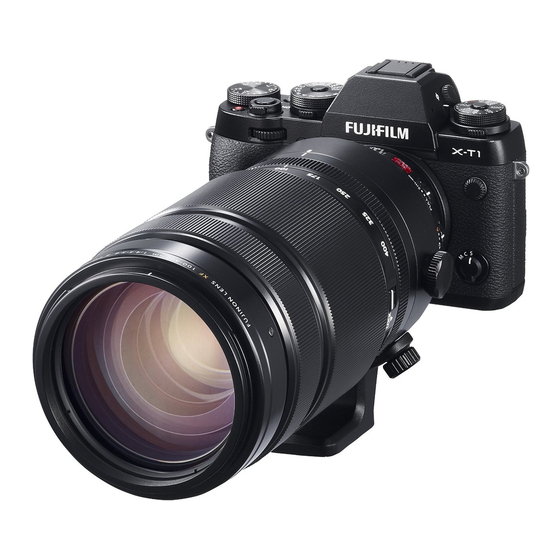 FujiFilm Fujinon XF100-400mmF4.5-5.6 R LM OIS WR Manuels