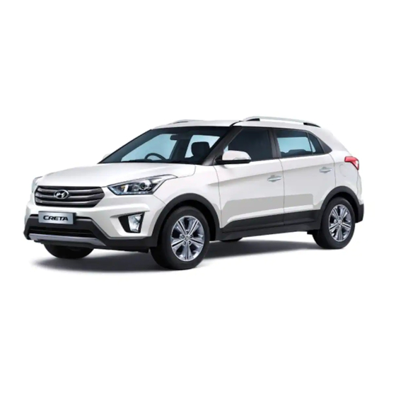 Hyundai Creta 2015 Manuels