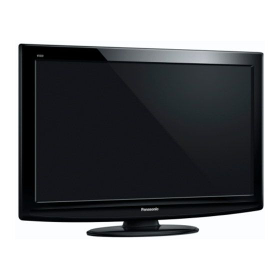 Panasonic VIERA TX-L32U2E Mode D'emploi