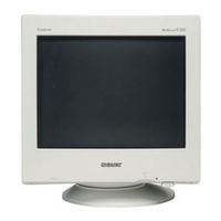 Sony Trinitron CPD-E100E Mode D'emploi
