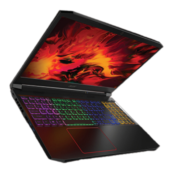 Acer NITRO 5 AN515-55-50MY Manuel D'utilisation