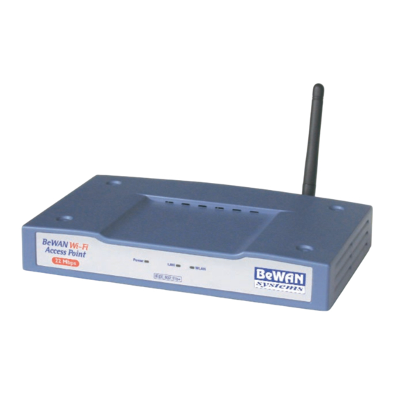 BeWAN Wi-Fi Access Point Guide De L'utilisateur