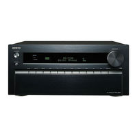 Onkyo PR-SC5530 Mode D'emploi Base