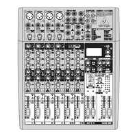 Behringer XENYX X1204USB Manuel D'utilisation