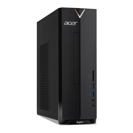 Acer Aspire XC-330 Manuel D'utilisation