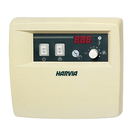 Harvia C80/1 Mode D'emploi