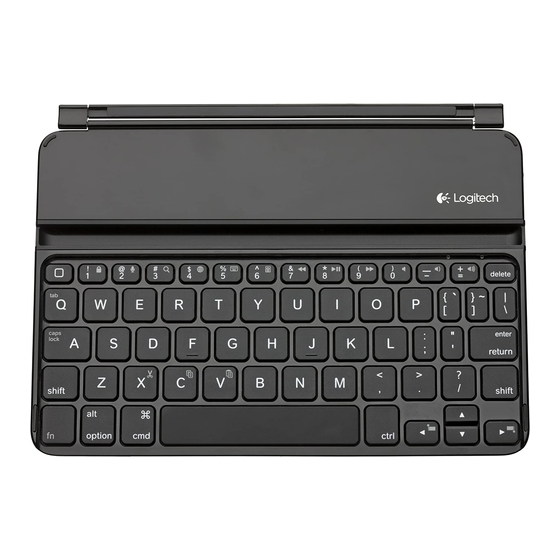 Logitech Ultrathin Keyboard Mini Guide Rapide