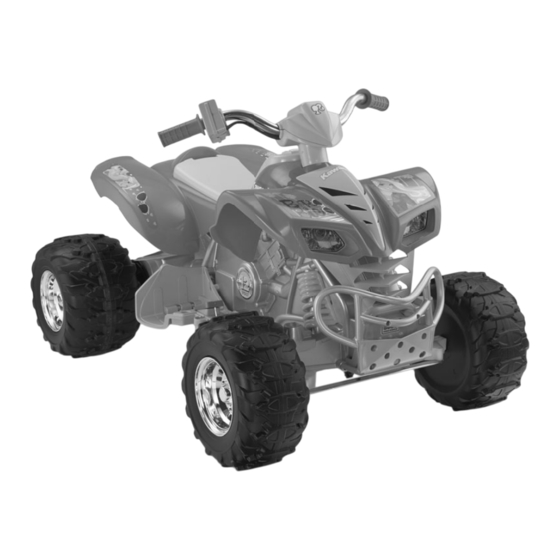 Mattel Fisher-Price POWER WHEELS X6651 Guide De L'utilisateur