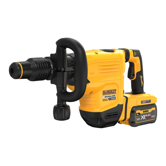 DeWalt DCH832 Traduction De La Notice D'instructions Originale