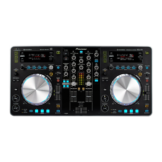 Pioneer XDJ-R1 Mode D'emploi