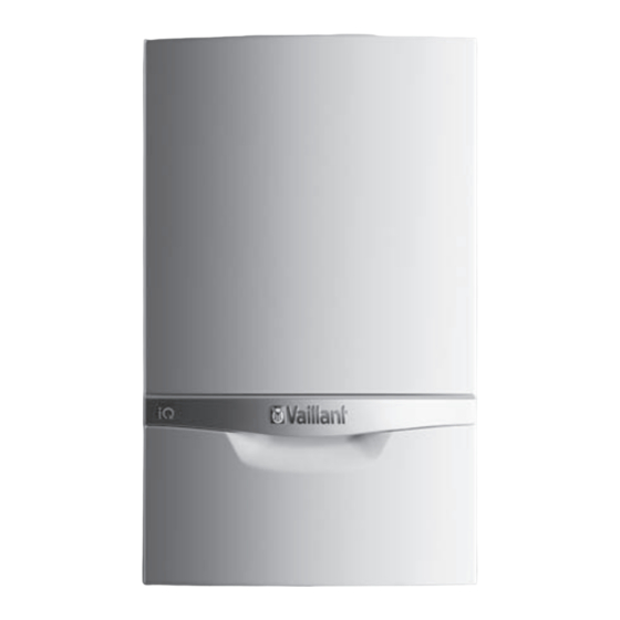 Vaillant ecoTEC exclusive VUW 356/5‑7 (N-FR) Notice D'emploi