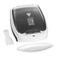 Salton GEORGE FOREMAN GR20BWI Manuel D'utilisation