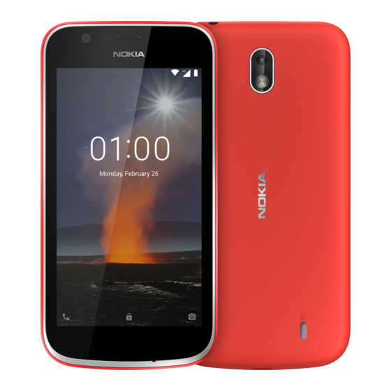 Nokia 1 Guide De L'utilisateur