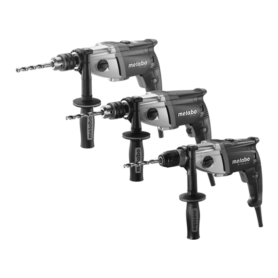 Metabo BE 751 Notice Originale