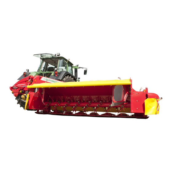 Pottinger NOVACAT 352 ED Notice D'utilisation
