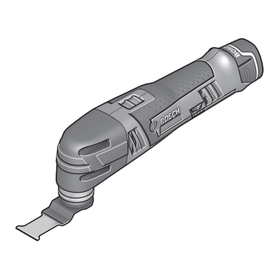 Bosch GOP 12V-28 Professional Notice Originale