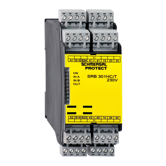 schmersal SRB301HC/T-24V Mode D'emploi