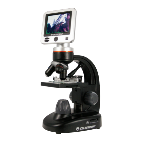 Celestron LCD Digital Microscope II Manuel D'instructions