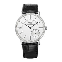 Piaget 1205P Mode D'emploi