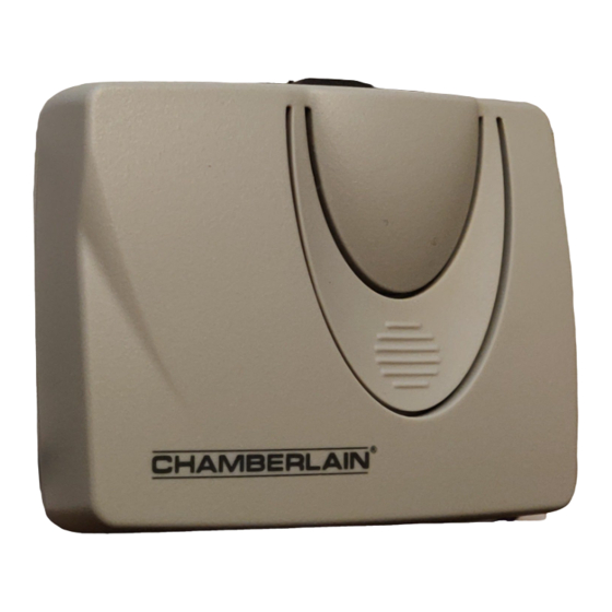 Chamberlain CLLAD Security+ Mode D'emploi