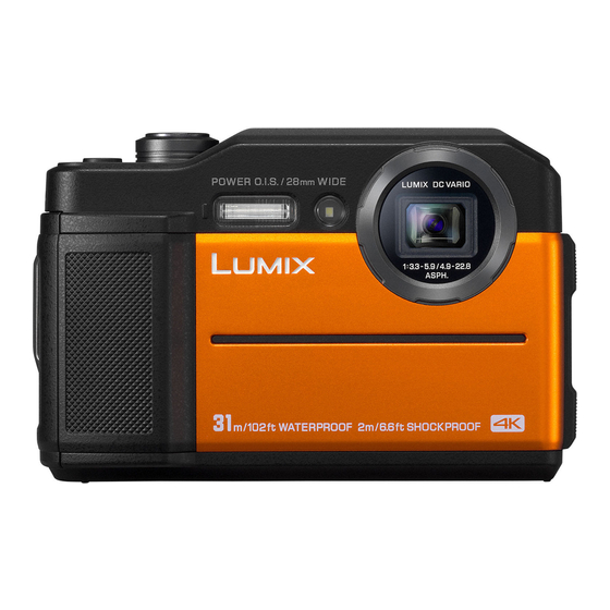 Panasonic LUMIX DC-FT7 Guide Rapide