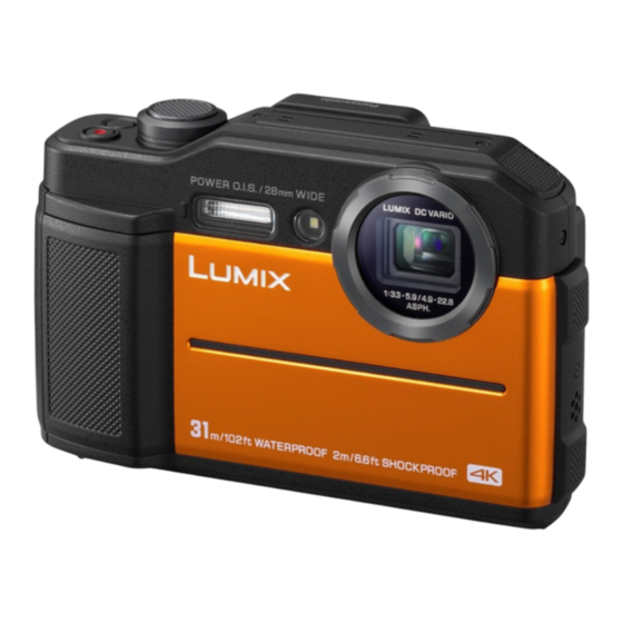 Panasonic Lumix DC-FT7 Manuel D'utilisation Fonctions De Base