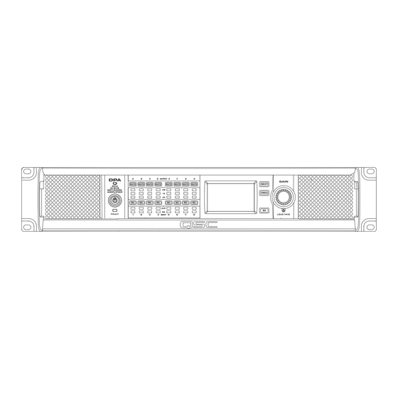 QSC DPA-Q Manuel D'utilisation