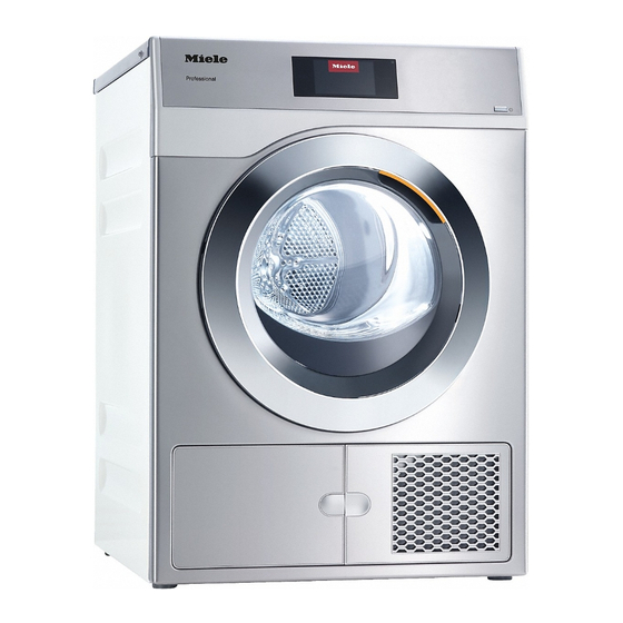 Miele PDR 908 HP Mode D'emploi Et Instructions D'installation
