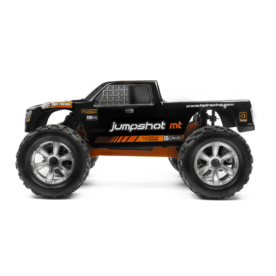 HPI Racing jumpshot mt Mode D'emploi