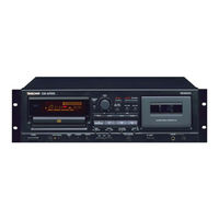 Tascam CD-A700 Manuel Du Propriétaire