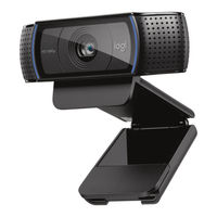 Logitech HD Pro Webcam C920 Guide D'utilisation