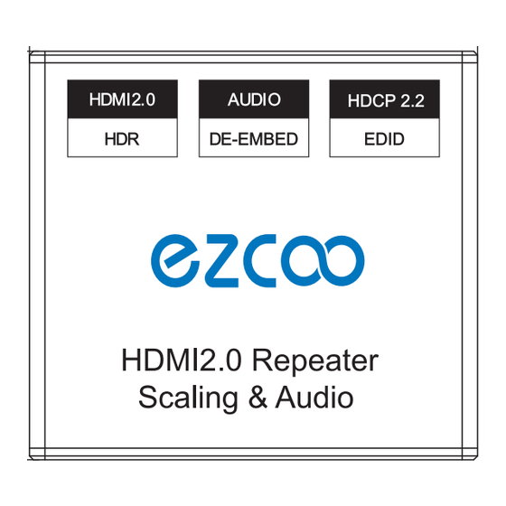 EZCOO EZ-EX11HAS-PRO Manuel De L'utilisateur