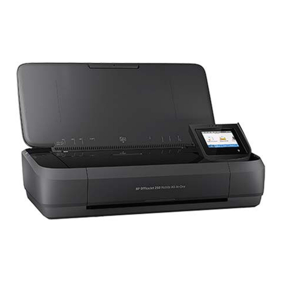 HP OfficeJet Mobile 250 Guide De L'utilisateur