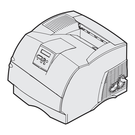 Lexmark T630 Guide D'installation