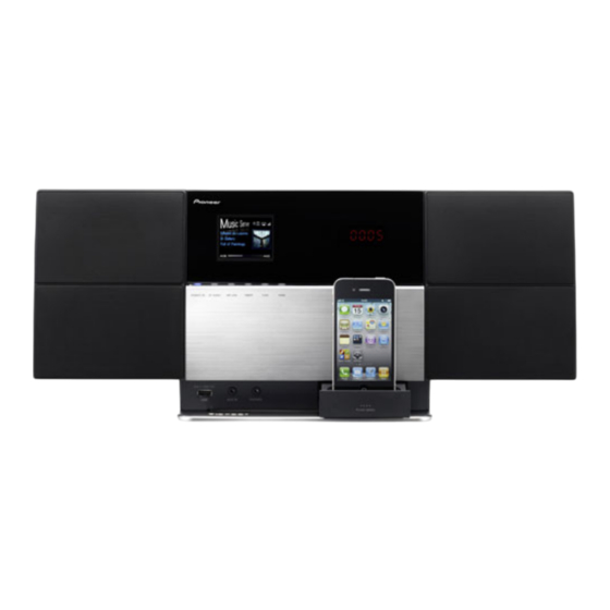 Pioneer X-SMC5-K Mode D'emploi
