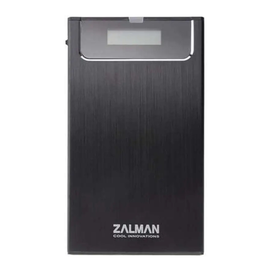 ZALMAN ZM-VE350 Guide Rapide