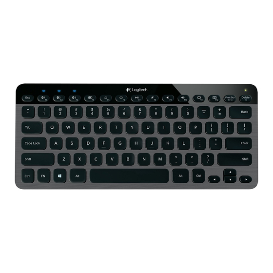 Logitech K810 Guide D'installation