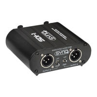 SYNQ AUDIO RESEARCH SDI-1 Mode D'emploi