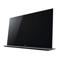 Sony BRAVIA 40HX855 Mode D'emploi