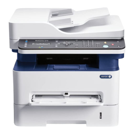 Xerox WorkCentre 3215 Guide D'installation