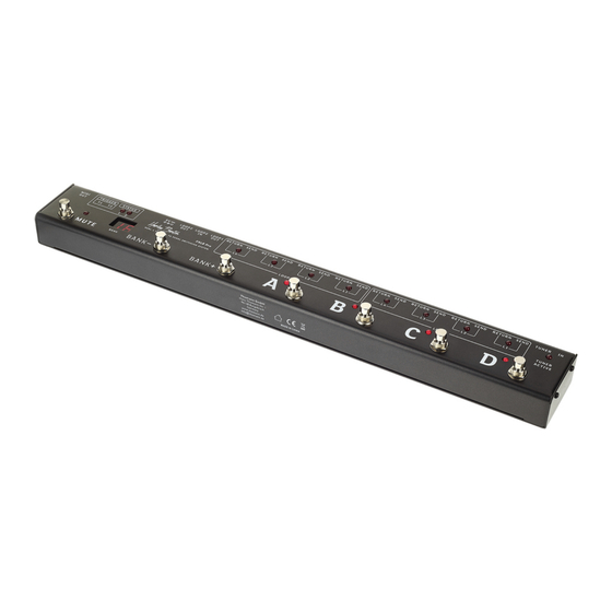thomann Harley Benton FXL8 Pro Notice D'utilisation