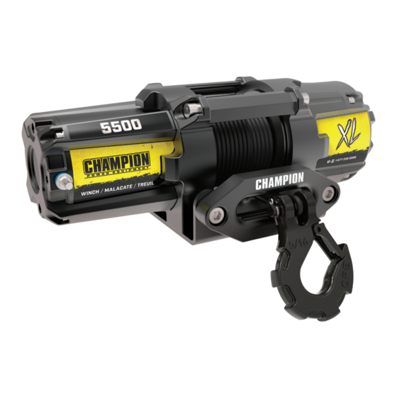 Champion Power Equipment 100723 Manuel D'utilisation