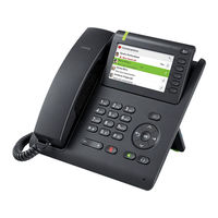 Unify OpenScape Desk Phone CP600 Guide Rapide