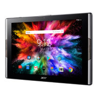 Acer Iconia Tab 10 Manuel D'utilisation