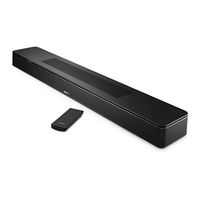 Bose SMART SOUNDBAR 600 Mode D'emploi